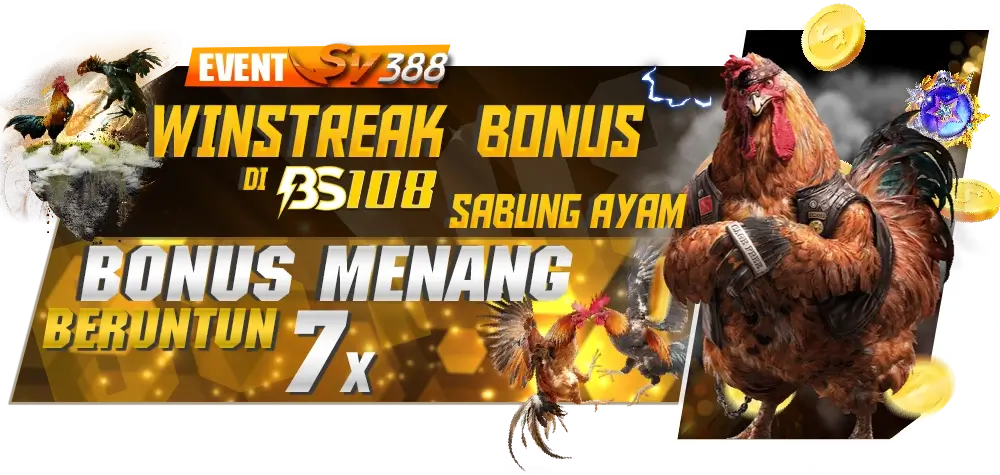 🐔 BONUS WIN 7X COCKFIGHTING – BS108 🐔